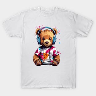 Music Teddy Bear T-Shirt